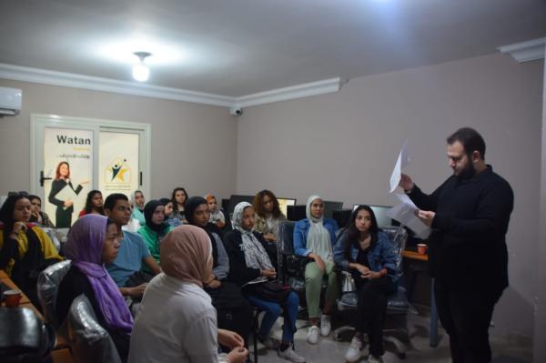 تدريب عملي لطلاب جامعة القاهرة