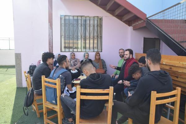 التدريب الميداني لطلاب جامعة حلوان