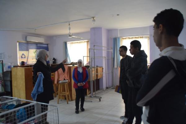 برنامج التدريبات الميدانية لجامعة حلوان الفرقة الأولى