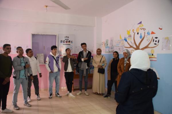 برنامج التدريبات الميدانية لجامعة حلوان الفرقة الأولى 2