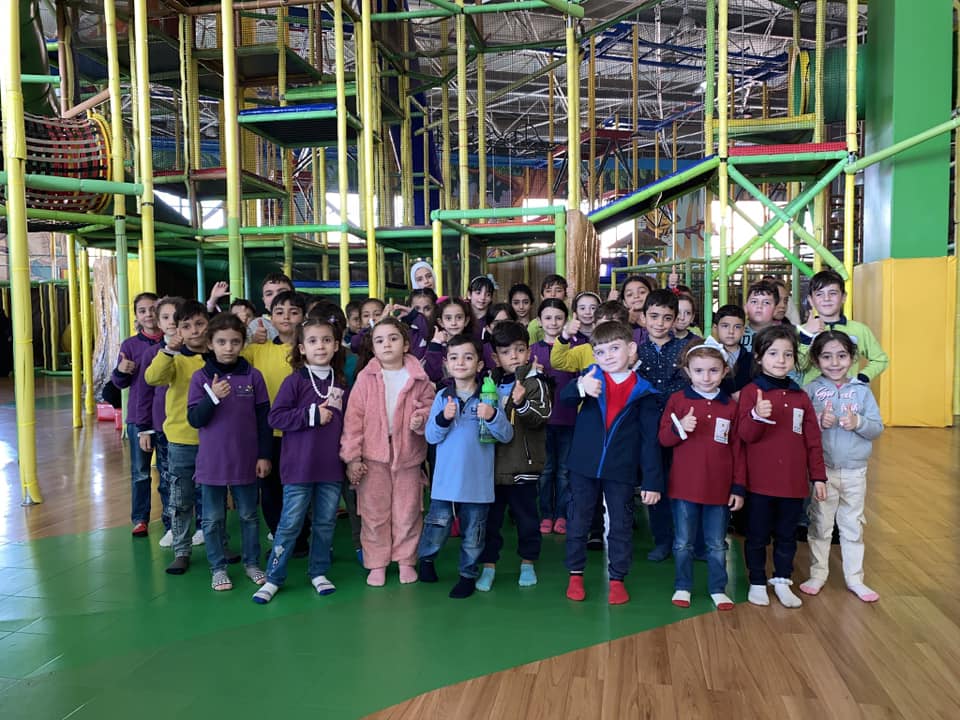 Damas Educational Center organizes a fun trip for children to Billy Beez