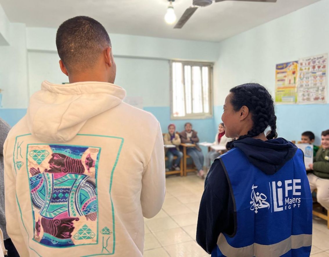 Life Makers Foundation visits activities in Damas Educational