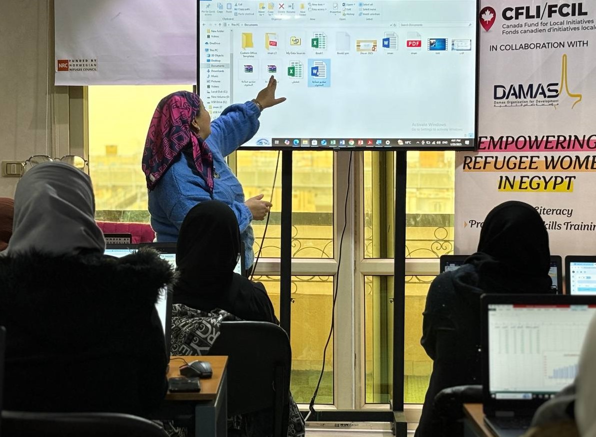 Literacy training for refugee women to empower them to enter the labor market